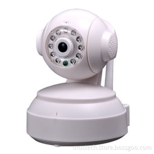 Indoor 10m, night vision 3G wireless PTZ IP camera